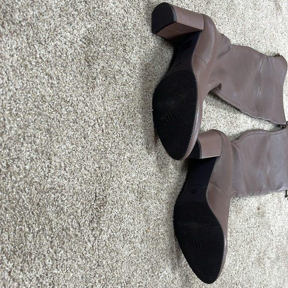 Stuart Weitzman OTK leather boots - Picture 3 of 8